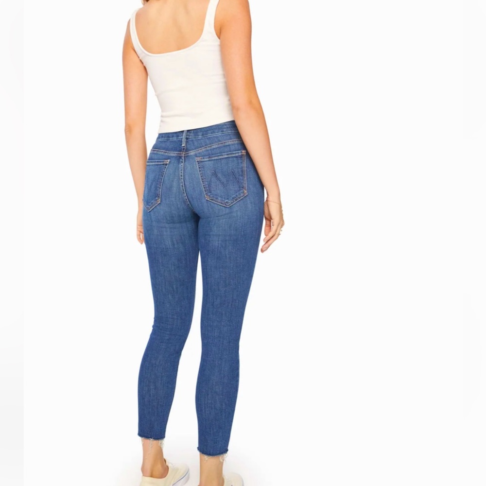 MOTHER | Jeans | The Looker Ankle Fray fitted jean in Girl Crush | size 24
